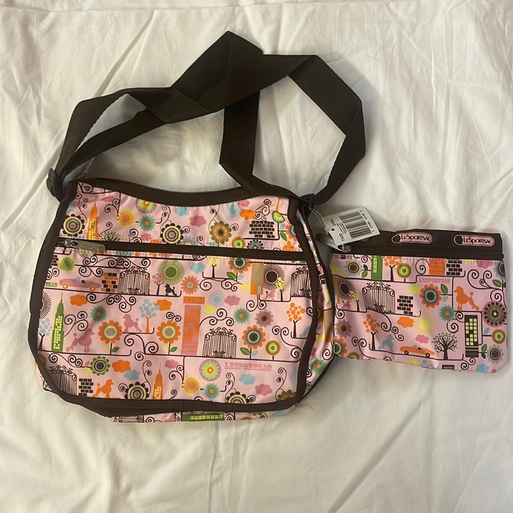 Poodle Park Classic Hobo LeSportsac